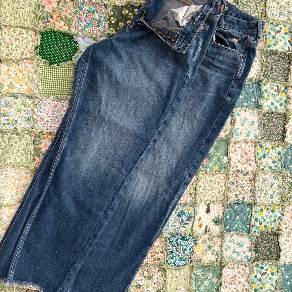 American Eagle Outfitters High Rise Blue Jeans